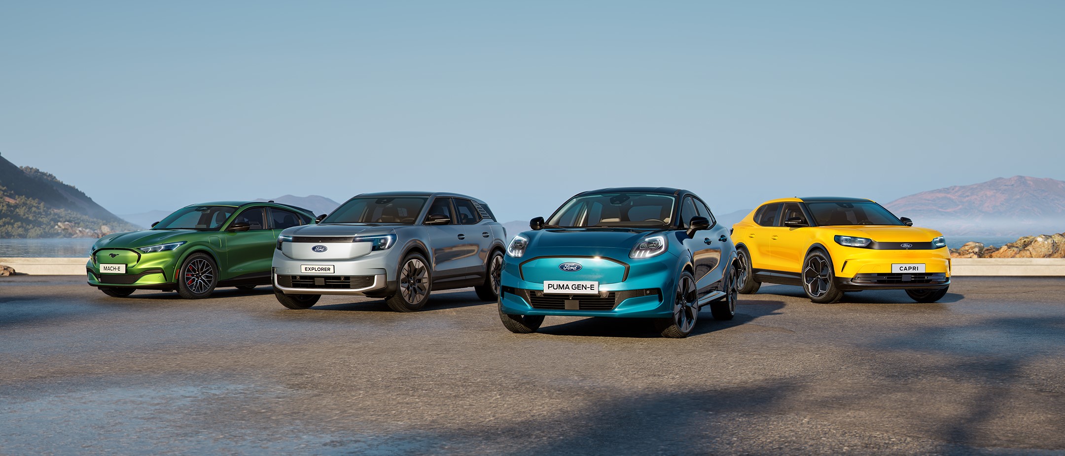 Gamma elettrica Ford
