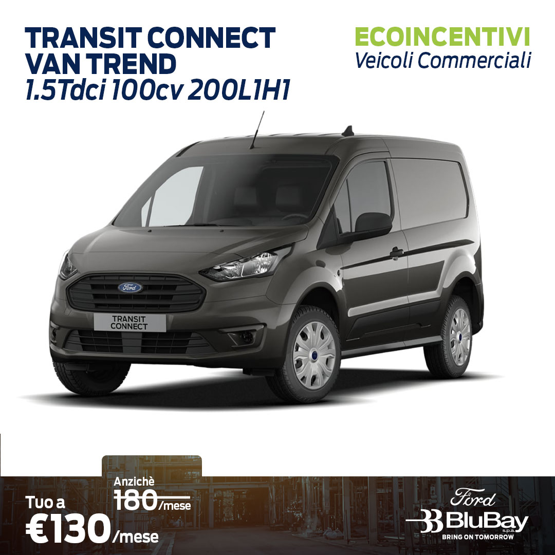 Transit Connect Van Trend 1.5Tdci 100cv 200L1H1