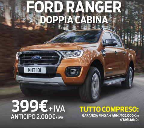 Ford Ranger Doppia Cabina