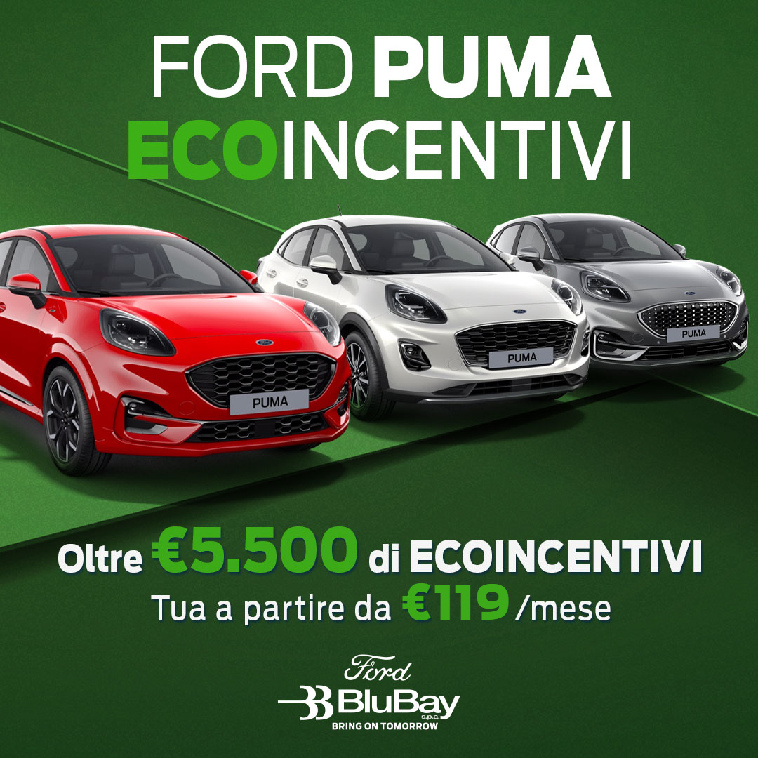 ECOINCENTIVI STATALI FORD PUMA