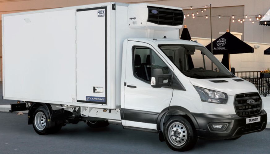 FORD TRANSIT CHASSIS 350 L3 TREND 170CV CON CELLA FRIGO LAMBERET FRCX