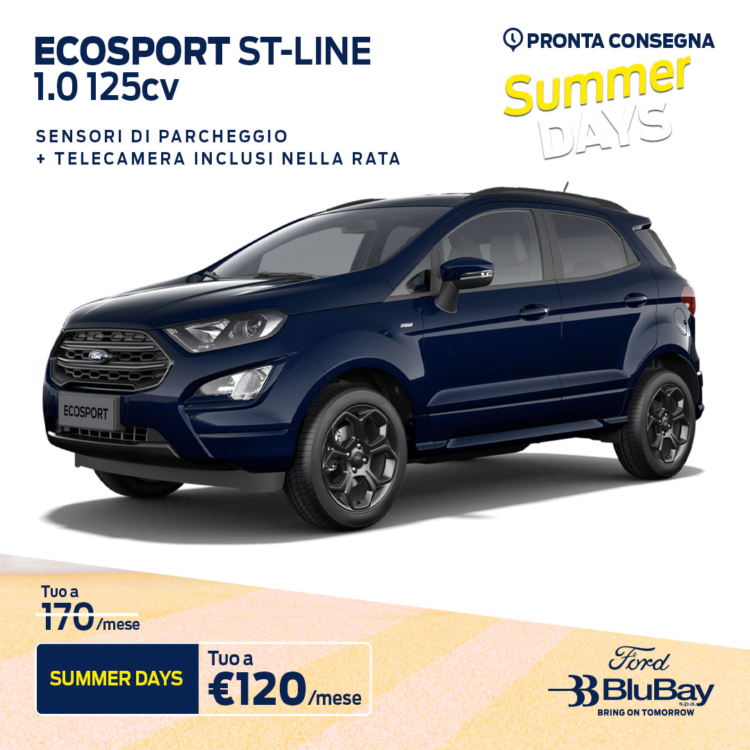 Ecosport St-Line 1.0 125cv