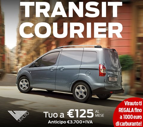 >> TRANSIT COURIER - Tuo a €125 con anticipo €3700