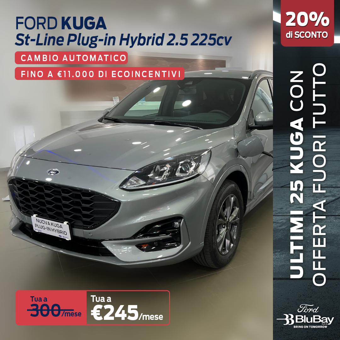 Kuga St-Line Plug-in Hybrid 2.5 225cv