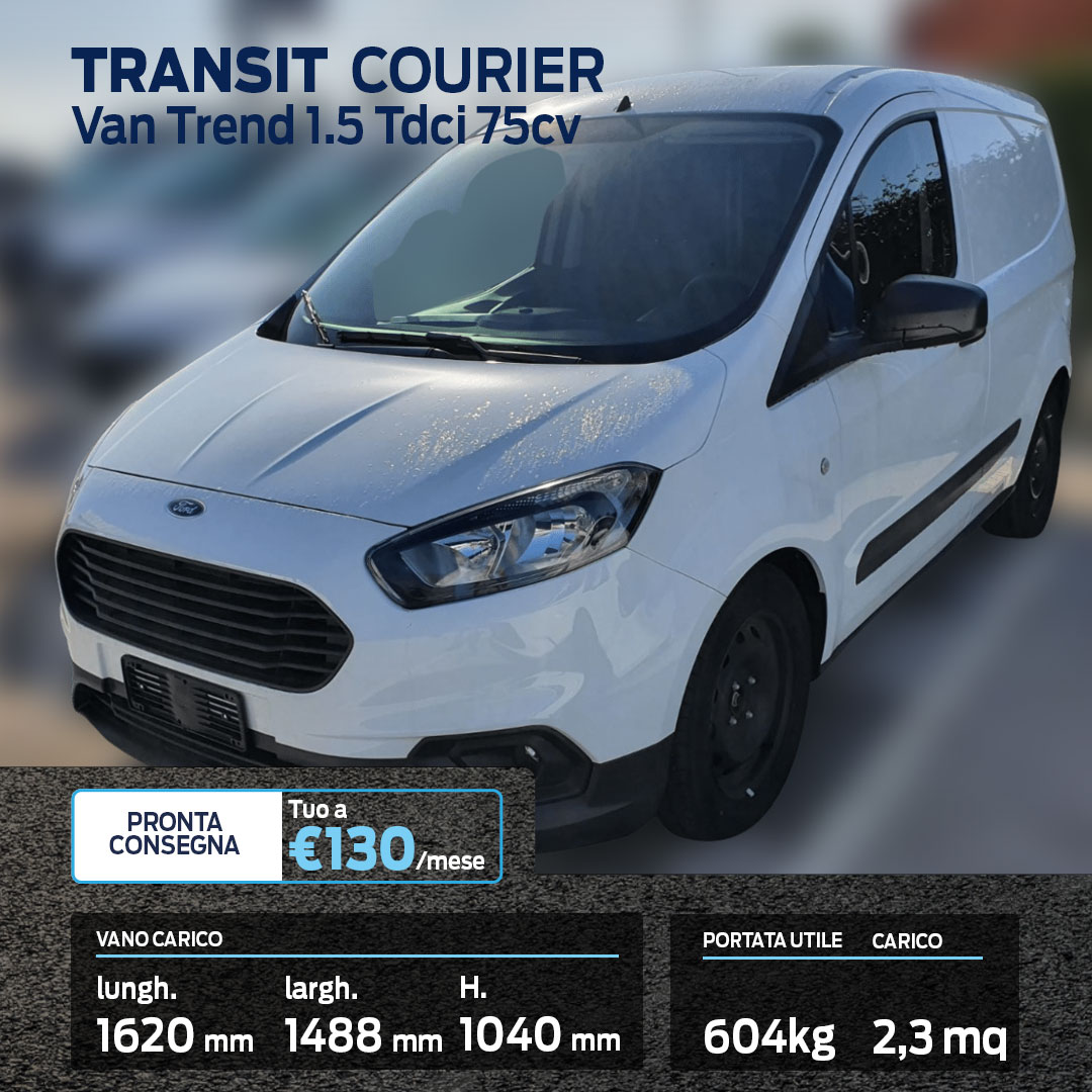 Transit Courier Van Trend 1.5 Tdci 75 cv
