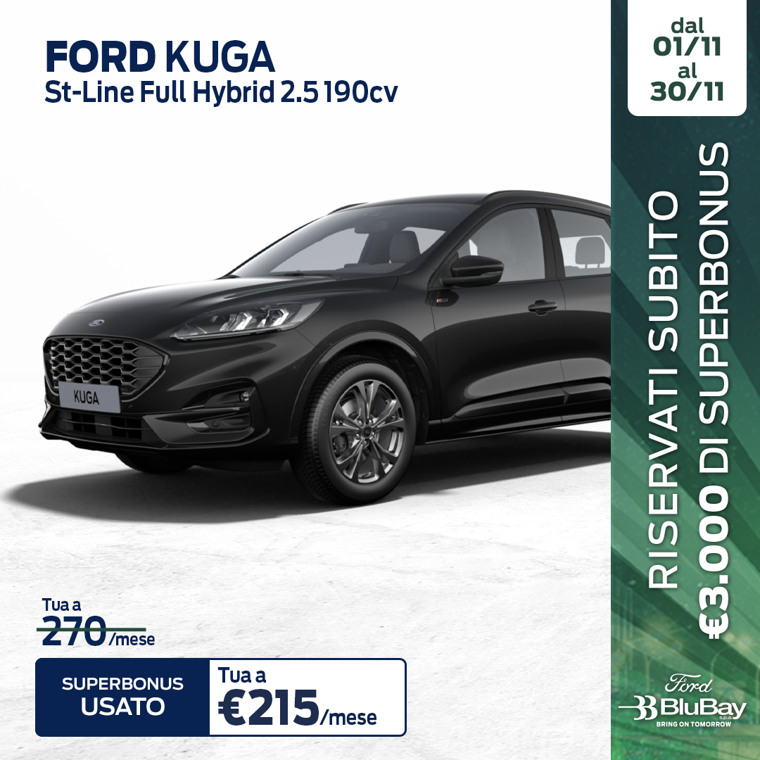 Kuga St-Line Full Hybrid 2.5 190cv