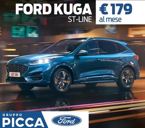 Ford Kuga St-Line a 179€ al mese