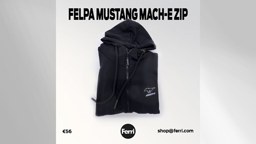 Felpa Mustang Mach-E Zip | €56