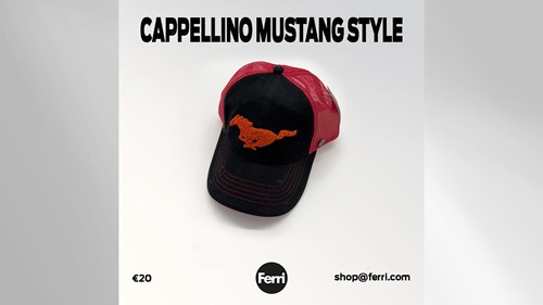 Cappellino Mustang Style | €25