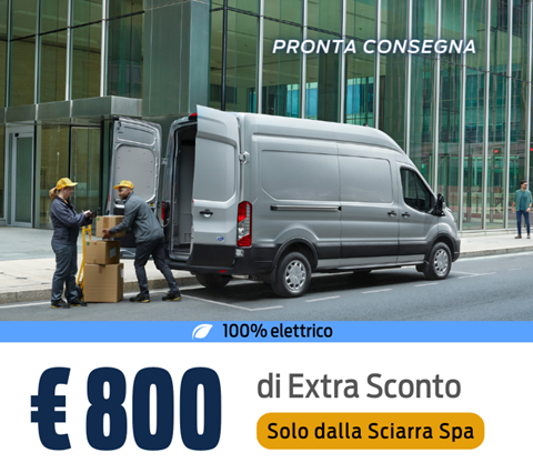 E-Transit 100% Elettrico
