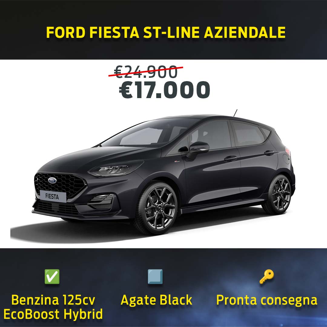 Ford Fiesta ST-Line Aziendale