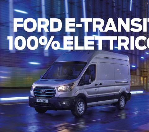 E-Transit 100% elettrico