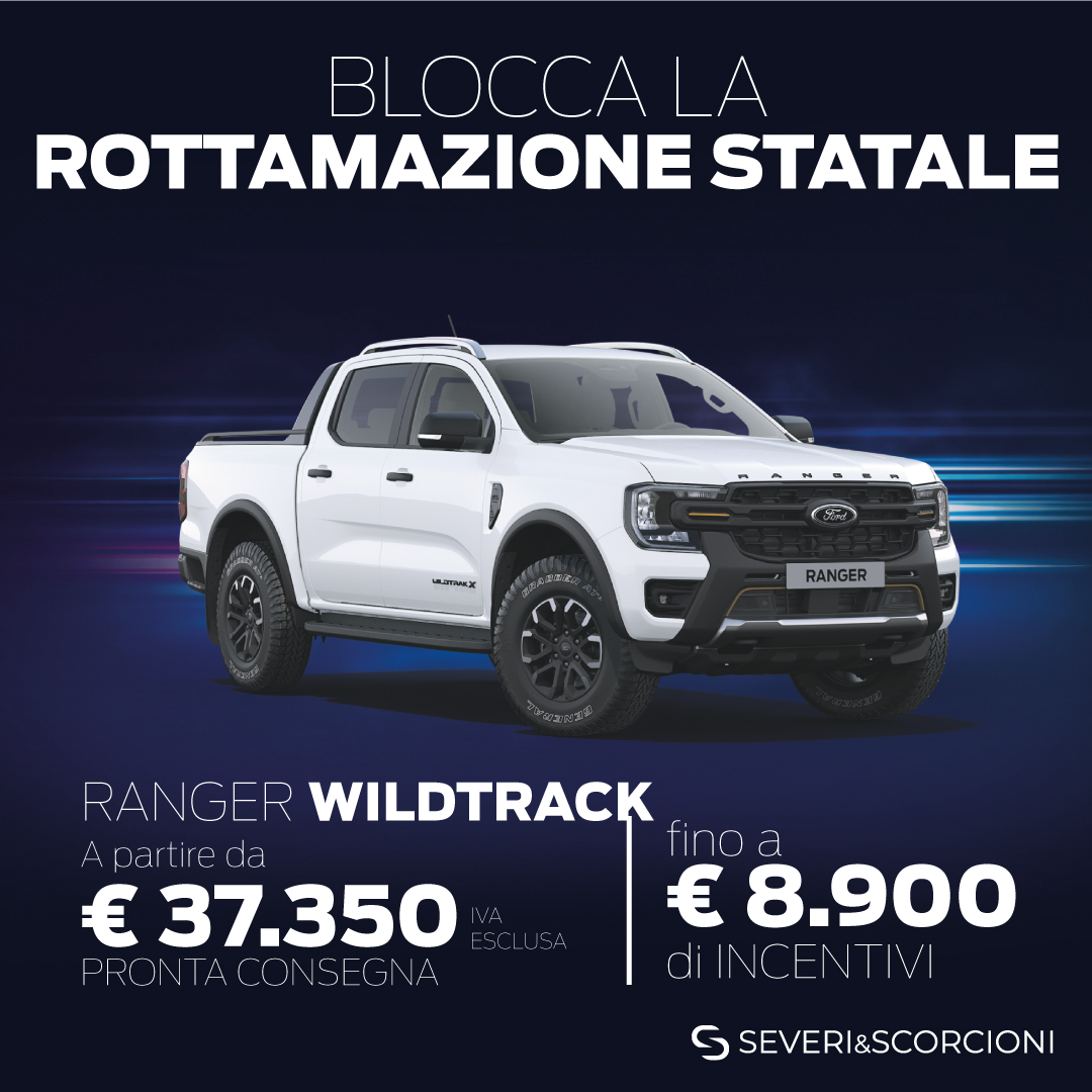 NUOVO FORD RANGER WILDTRACK