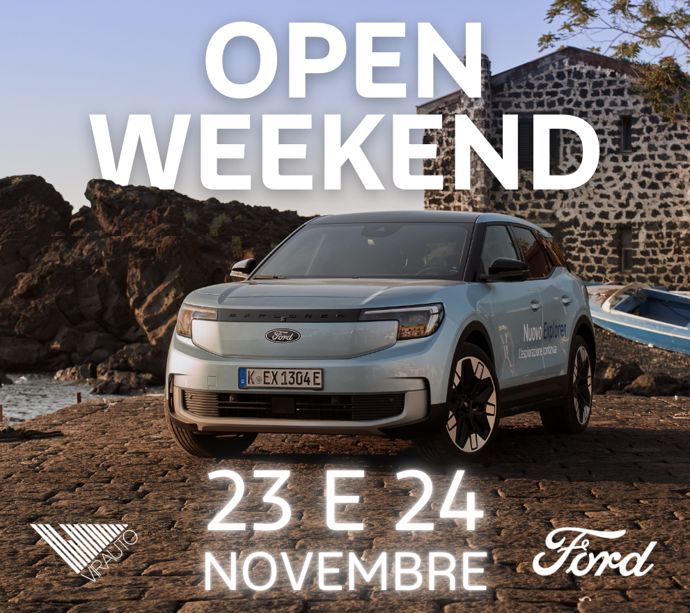 A NOVEMBRE TI ASPETTA L'OPEN WEEKEND VIRAUTO!