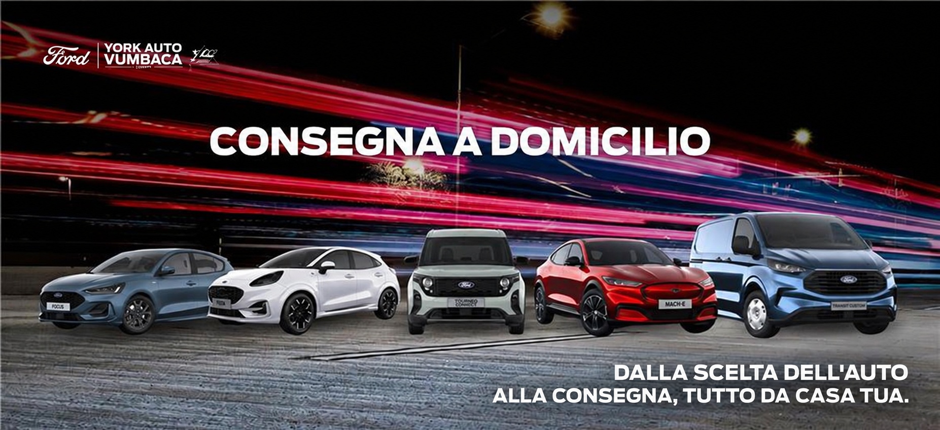 Scegli la tua prossima Ford dal divano di casa