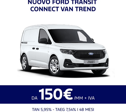 Promo Ford Transit Connect Van Trend