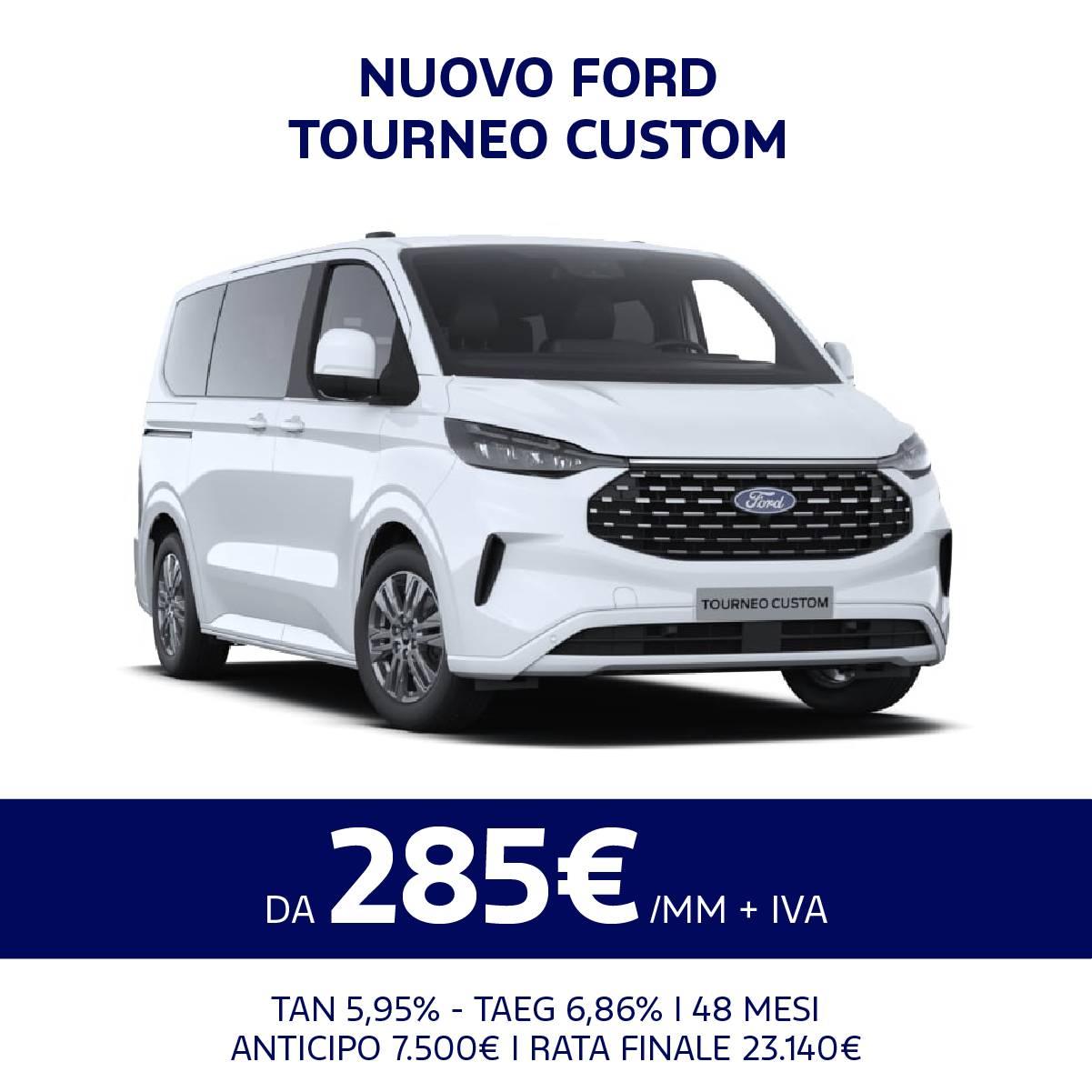 Promo Ford Touneo Custom Titanium