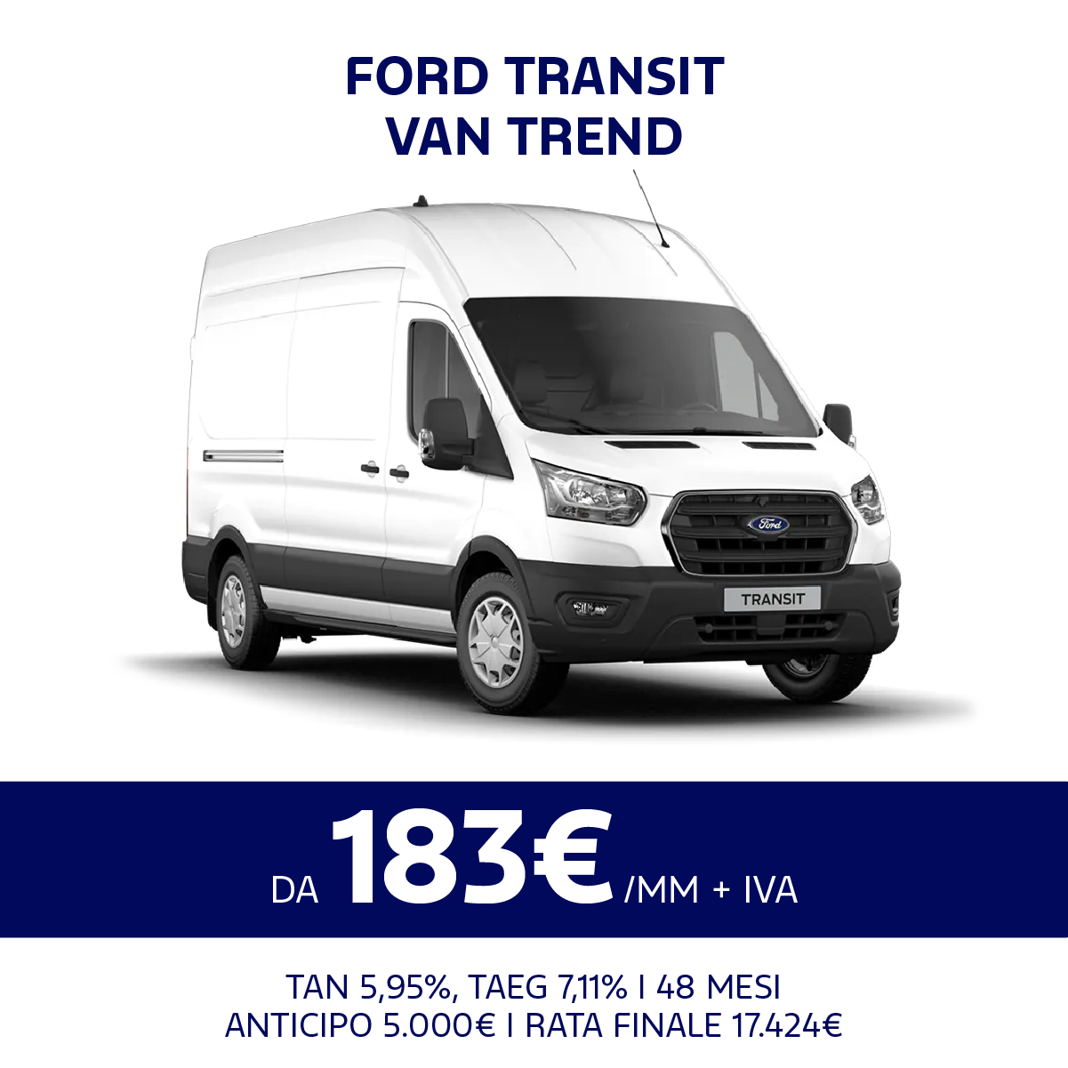 Promo Ford Transit Van L2H2