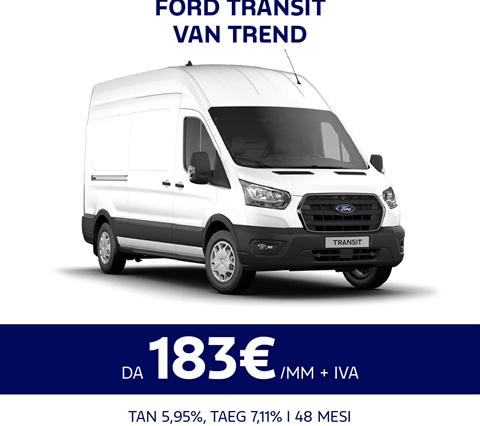 Promo Ford Transit Van L2H2