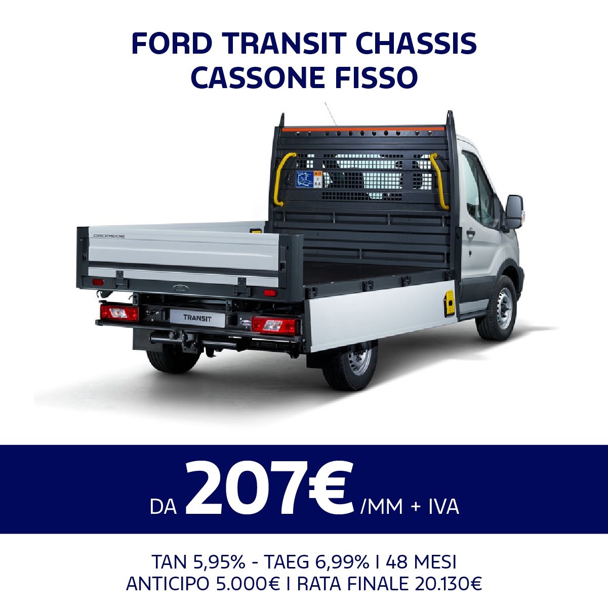 Promo Ford Transit Chassis