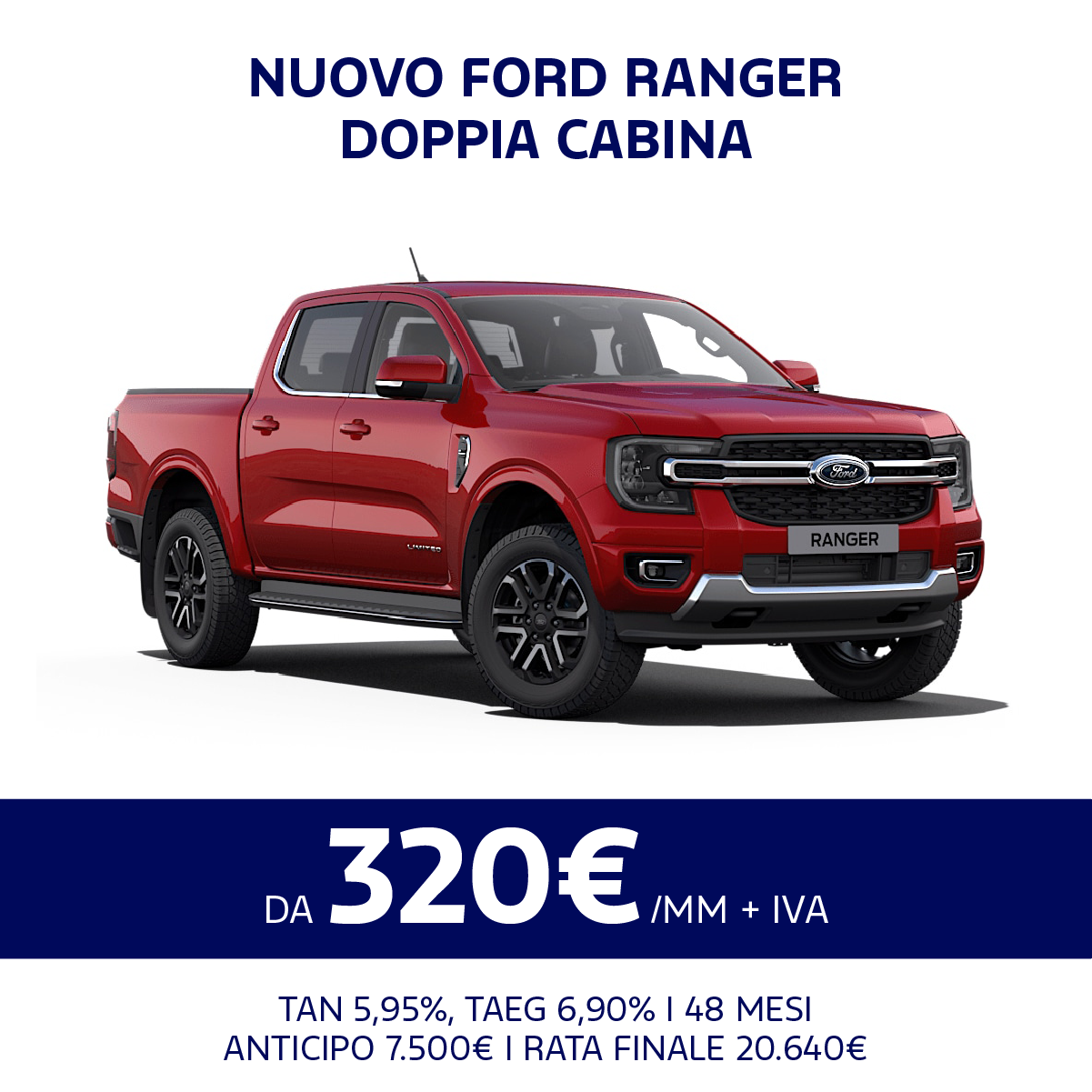 Promo Ford Ranger Doppia Cabina