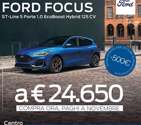 Ford Focus a 24.650 €