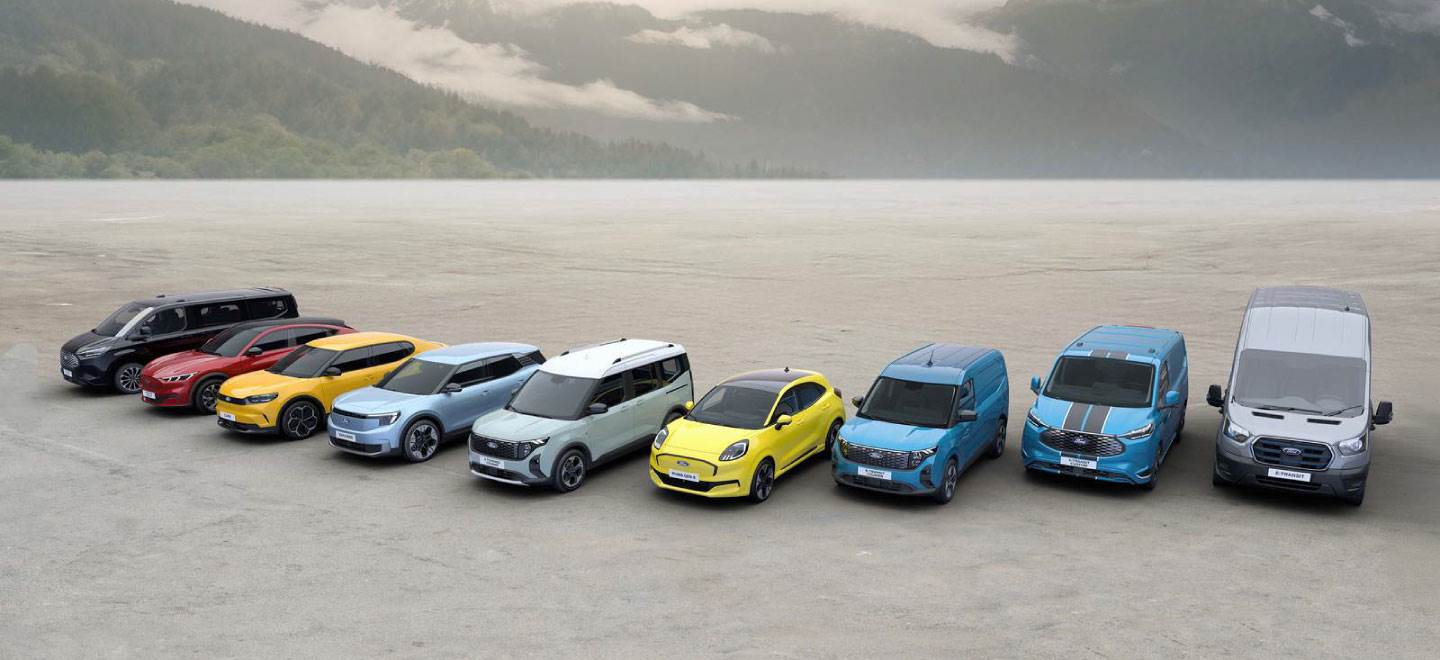 Scopri la gamma elettrificata Ford