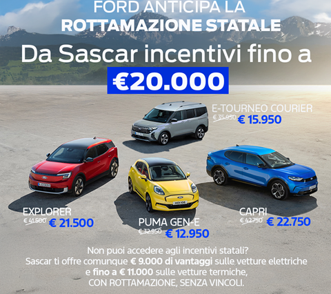 Ford anticipa la Rottamazione Statale 