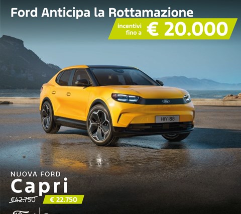 Ford Anticipa la Rottamazione