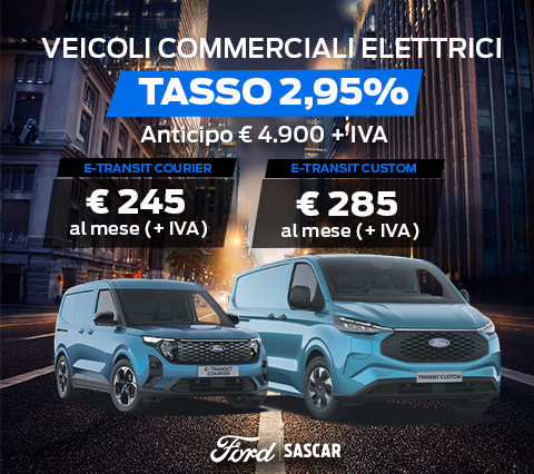 Veicoli commerciali elettrici tan 2,95%
