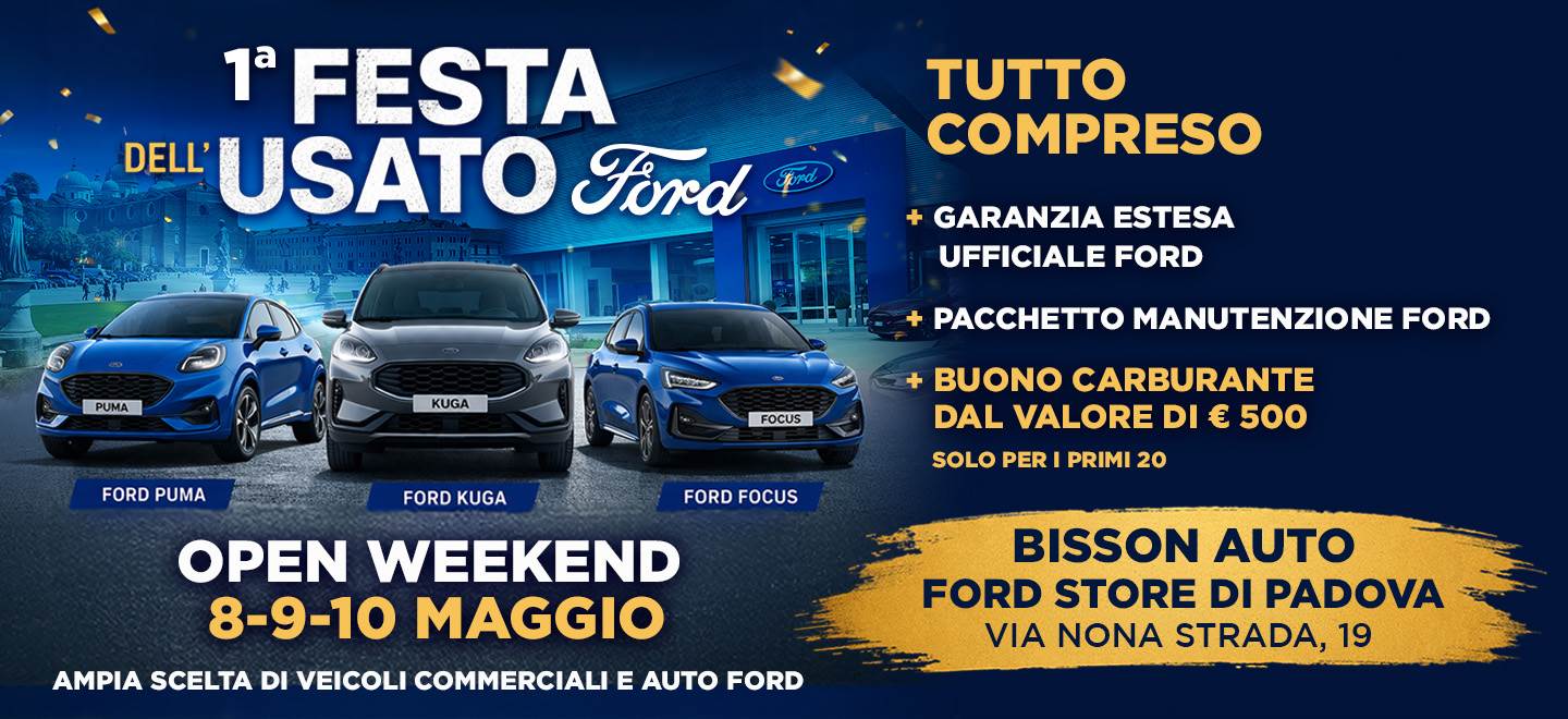 1a Festa dell'Usato al Ford Store di Padova