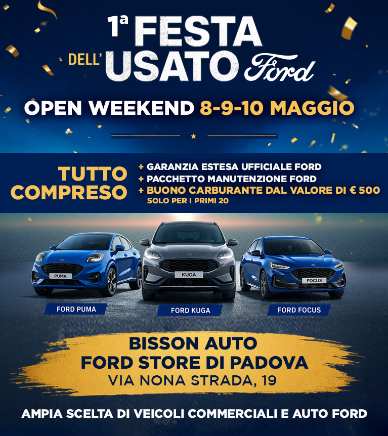 1a Festa dell'Usato al Ford Store di Padova