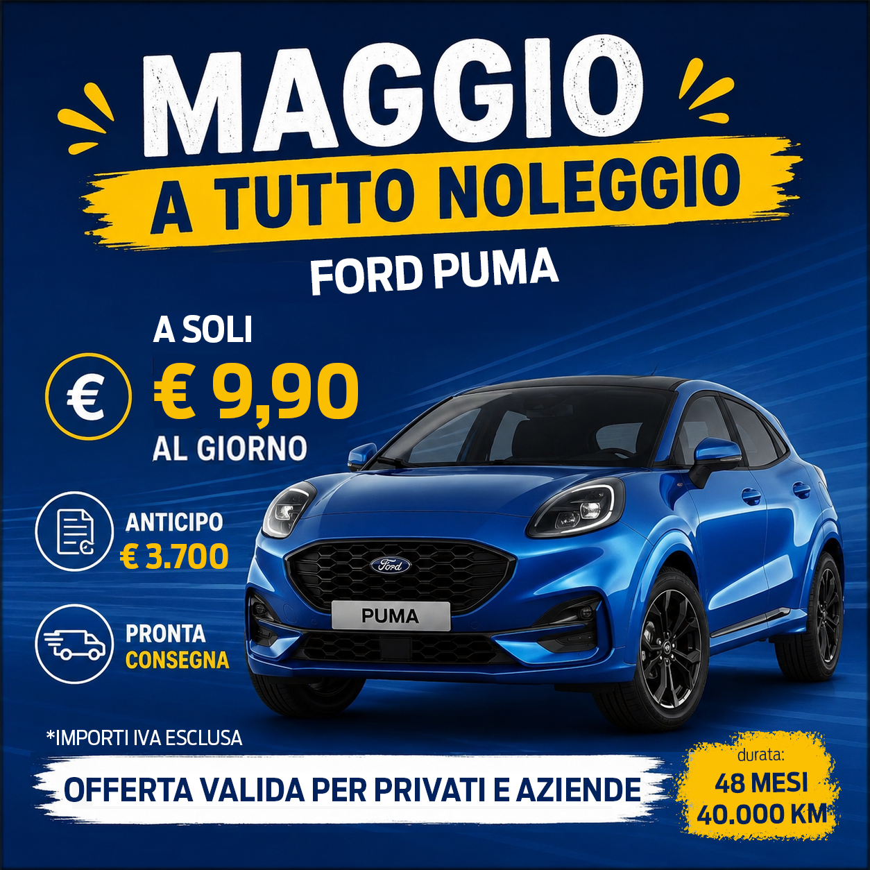 Puma a Noleggio