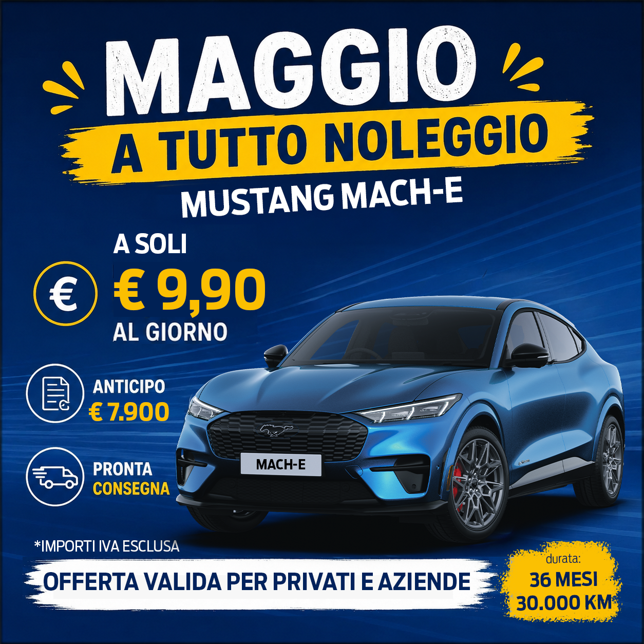Mach-e a Noleggio