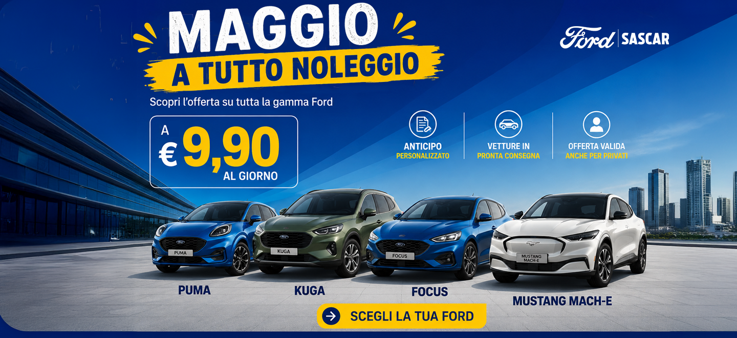 Maggio a tutto noleggio