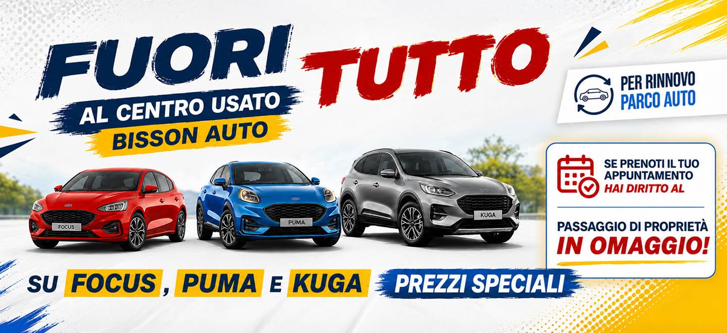 Fuori Tutto al Centro Usato Bisson Auto