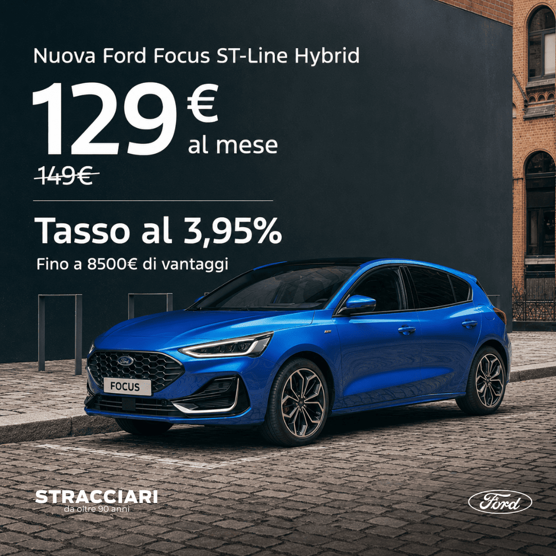 Scopri la Nuova Ford Focus 