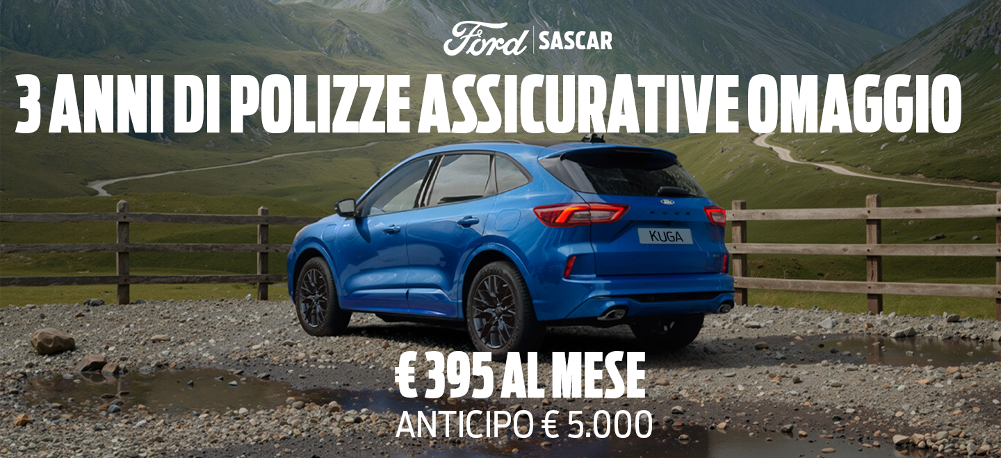 KUGA ST-LINE CON POLIZZE OMAGGIO