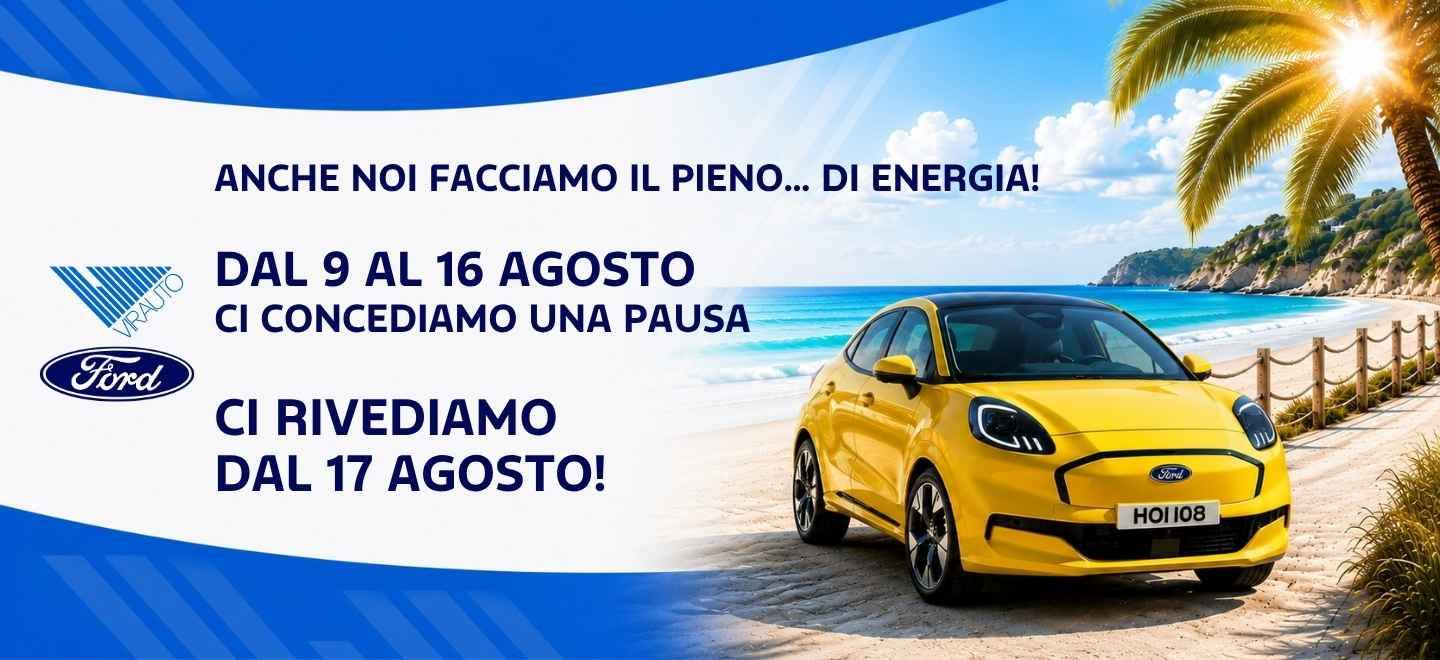FERIE AGOSTO