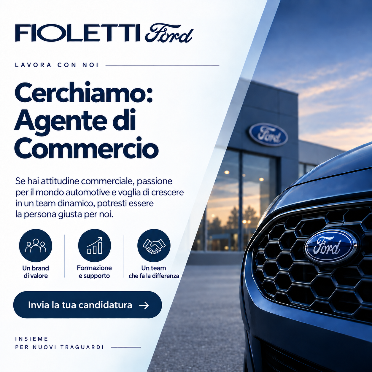 Cerchiamo una persona da inserire come Agente di Commercio
