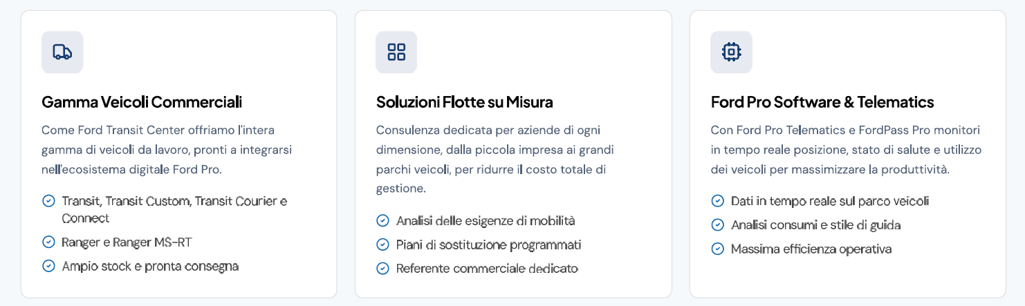 Veicoli e flotte per far crescere il tuo business