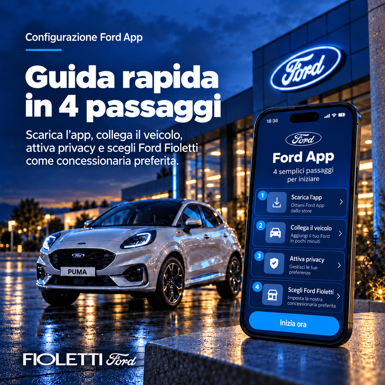 Connessione Dati Ford App