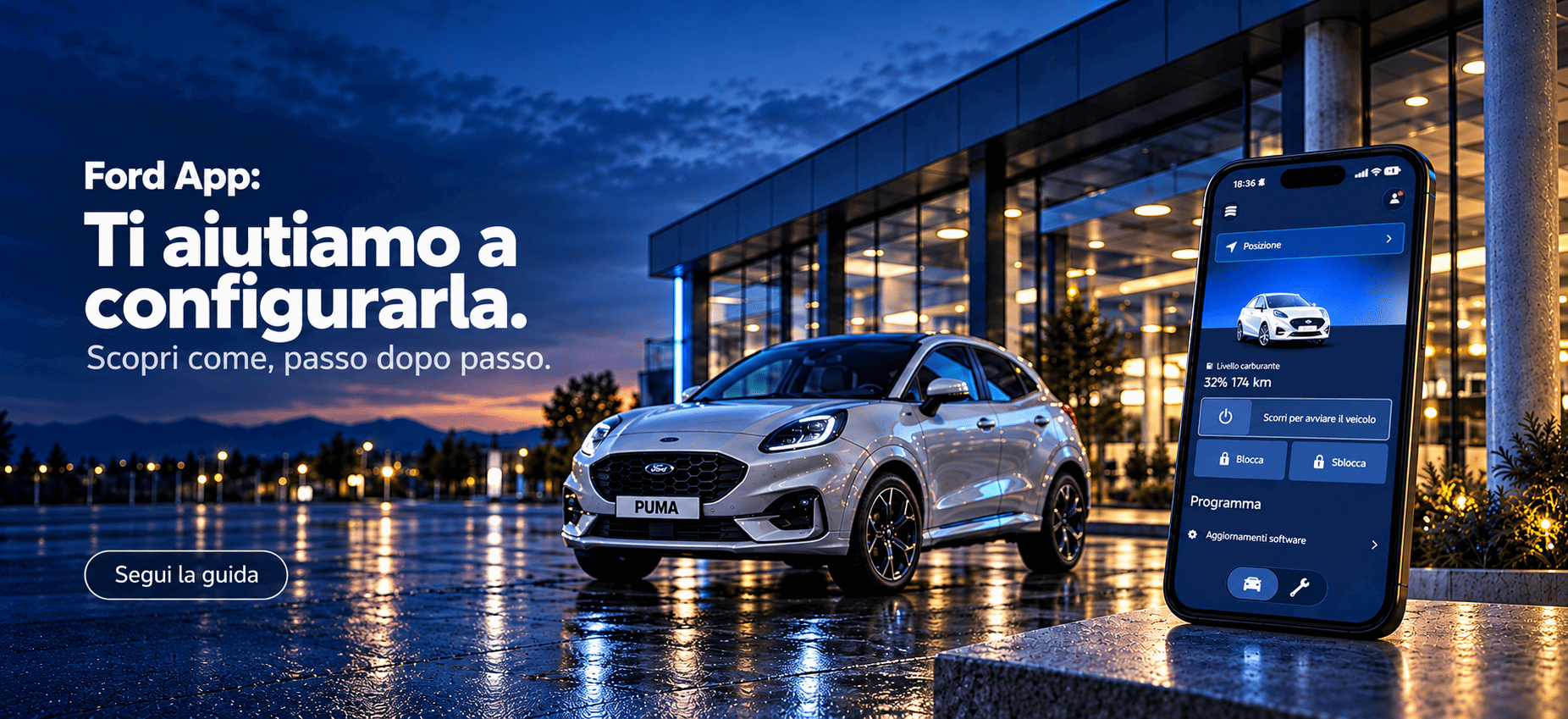 Ford App Connessione Dati